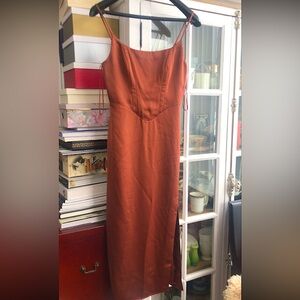 NWT ASTR The Label Cooper Slip Dress, S